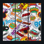 Cool Typographic Comic Book Pop Art Ruitjes Drieluik<br><div class="desc">Een leuk,  cool en trendy retro stripverhaal pop art design dat de wham,  zap,  pow in elke superheldendag plaatst. Ontworpen door Thisnotme©</div>