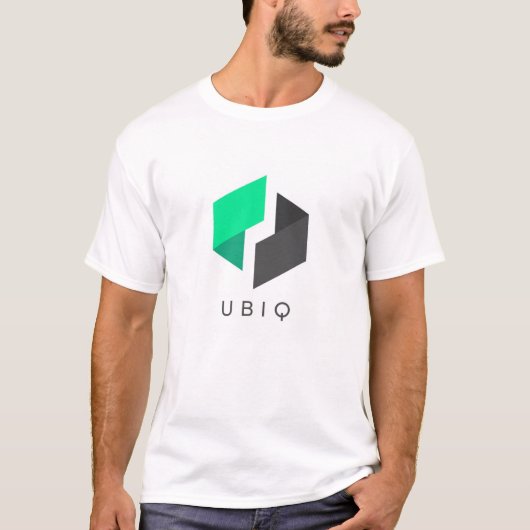 Cool Ubiq Cryptocurrency Coin Sign. T-shirt (Voorkant)