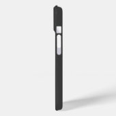 Cool Uitziende Naam & Monogram | Donkergrijs Case-Mate iPhone Case (Achterkant / Links)