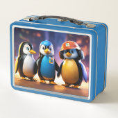 Cool uitziende pinguïns (Achterkant)