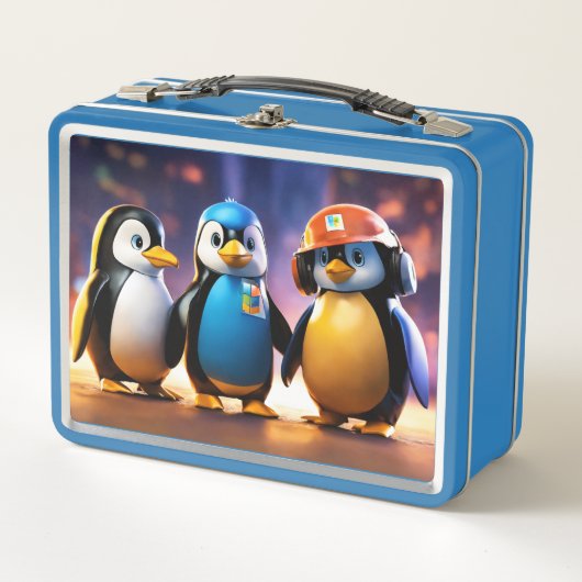 Cool uitziende pinguïns (Voorkant)