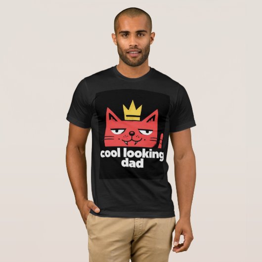 Cool uitziende vader t-shirt (Voorkant volledig)