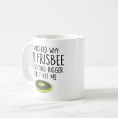 Cool, ultieme frisbee waarom de frisbee krijgt koffiemok (Voorkant links)
