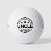 Cool Uncle citeert de mythe van het Man Golfballen (Voorkant)
