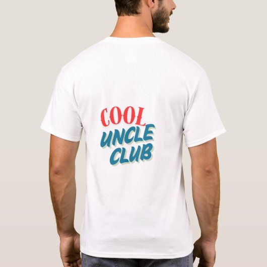 Cool Uncle Club Tshirt (Achterkant)