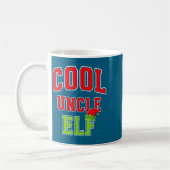 Cool Uncle Elf Christmas Family Matching Group Xma Koffiemok (Links)