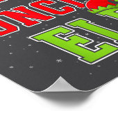 Cool Uncle Elf Christmas Family Matching Group Xma Poster (Hoek)