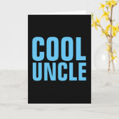 COOL UNCLE HAPPY BIRTHDAY-WENSKAARTEN KAART (Gele Bloem)