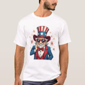 Cool Uncle Sam USA T-shirt (Voorkant)