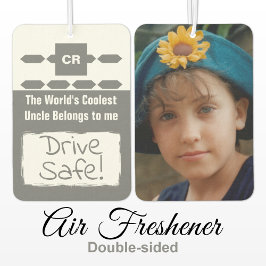 Cool Uncle voeg fotostation veilig grijs toe Luchtverfrisser