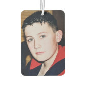 Cool Uncle voegt foto drive veilig blauw toe Luchtverfrisser (Achterkant)