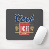 Cool Uncles Club For New Uncle Father's Day Uncle  Muismat (Met muis)