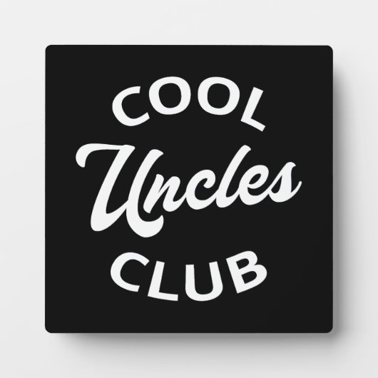 Cool Uncles Club I Fotoplaat (Voorkant)