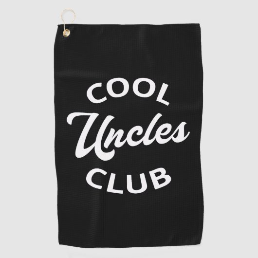 Cool Uncles Club I Golfhanddoek (Voorkant)