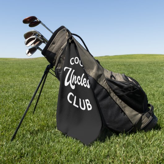 Cool Uncles Club I Golfhanddoek (Groen)