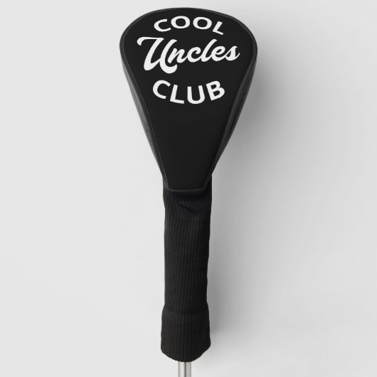 Cool Uncles Club I Golfheadcover (Voorkant)