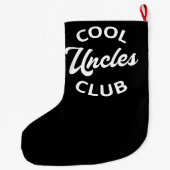 Cool Uncles Club I Grote Kerstsok (Achterkant)