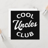 Cool Uncles Club I Kaart (Voorkant / Achterkant in situ)