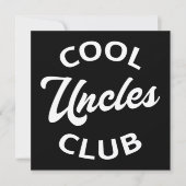 Cool Uncles Club I Kaart (Voorkant)