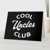 Cool Uncles Club I Kaart (Voorkant)