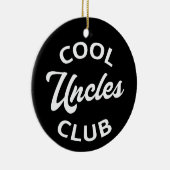 Cool Uncles Club I Keramisch Ornament (Rechts)