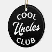 Cool Uncles Club I Keramisch Ornament (Links)