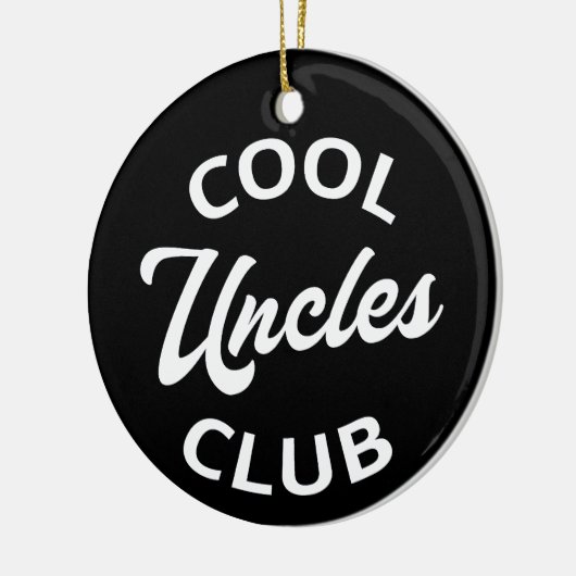 Cool Uncles Club I Keramisch Ornament (Links)