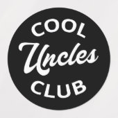 Cool Uncles Club I Labels (Design 2)