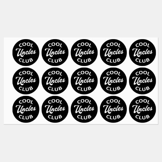 Cool Uncles Club I Labels (Vel)