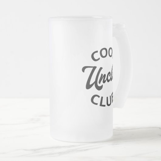 Cool Uncles Club I Matglas Bierpul (Voorkant rechts)