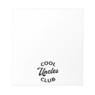 Cool Uncles Club I Notitieblok