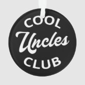 Cool Uncles Club I Ornament (achterkant)