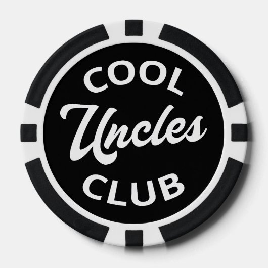 Cool Uncles Club I Poker Chips (Voorkant)
