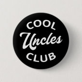 Cool Uncles Club I Ronde Button 5,7 Cm (Voorkant)