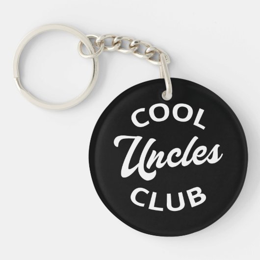 Cool Uncles Club I Sleutelhanger (Voorkant)