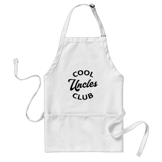Cool Uncles Club I Standaard Schort (Voorkant)