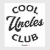 Cool Uncles Club I Sticker (Vel)