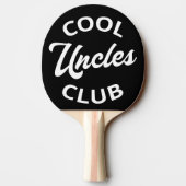 Cool Uncles Club I Tafeltennisbatje (Achterkant)