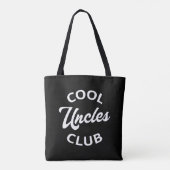Cool Uncles Club I Tote Bag (Achterkant)