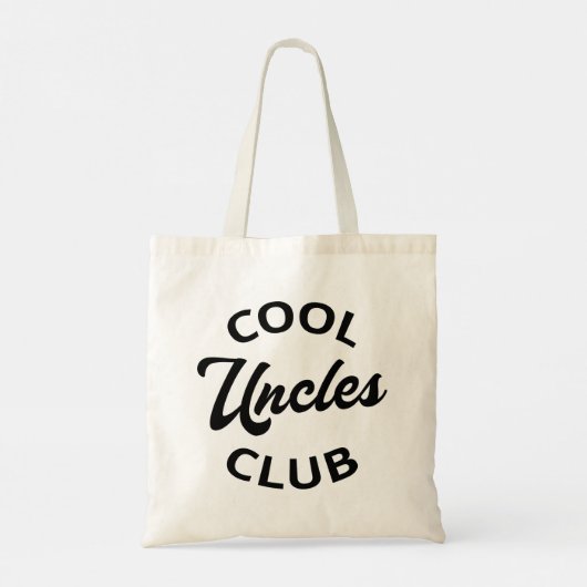 Cool Uncles Club I Tote Bag (Achterkant)
