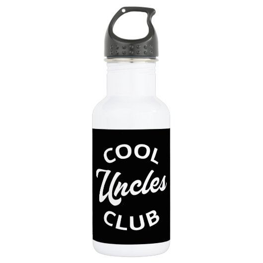 Cool Uncles Club I Waterfles (Voorkant)