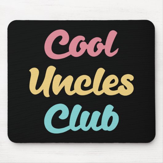 Cool Uncles Club II Muismat (Voorkant)