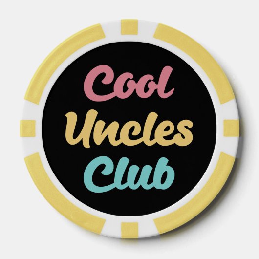 Cool Uncles Club II Poker Chips (Voorkant)