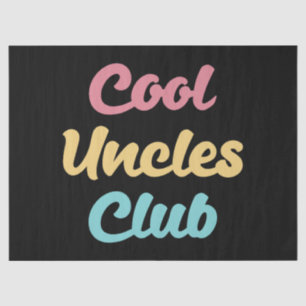 Cool Uncles Club II Tissuepapier