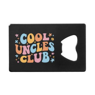 Cool Uncles Club III Creditkaart Flessenopener