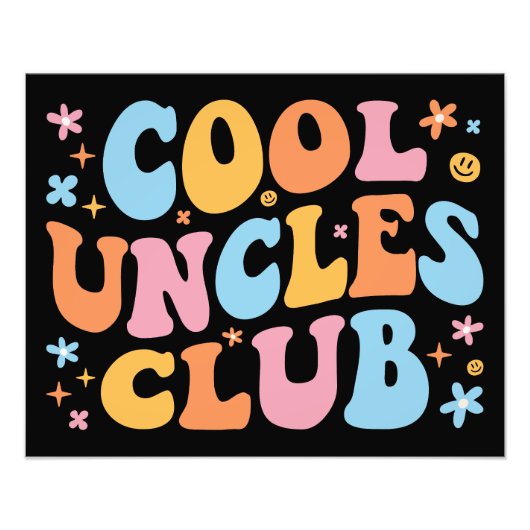 Cool Uncles Club III Foto Afdruk (Voorkant)
