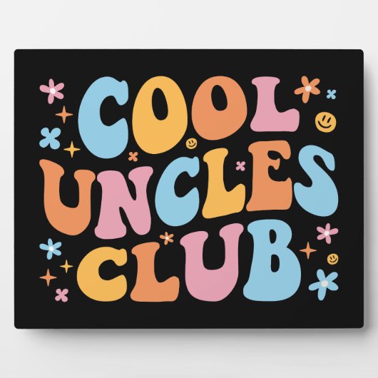 Cool Uncles Club III Fotoplaat (Voorkant)
