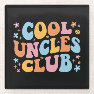 Cool Uncles Club III Glazen Onderzetter