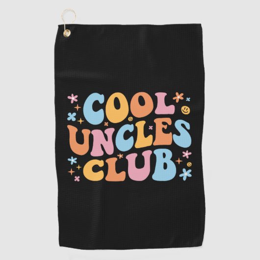 Cool Uncles Club III Golfhanddoek (Voorkant)