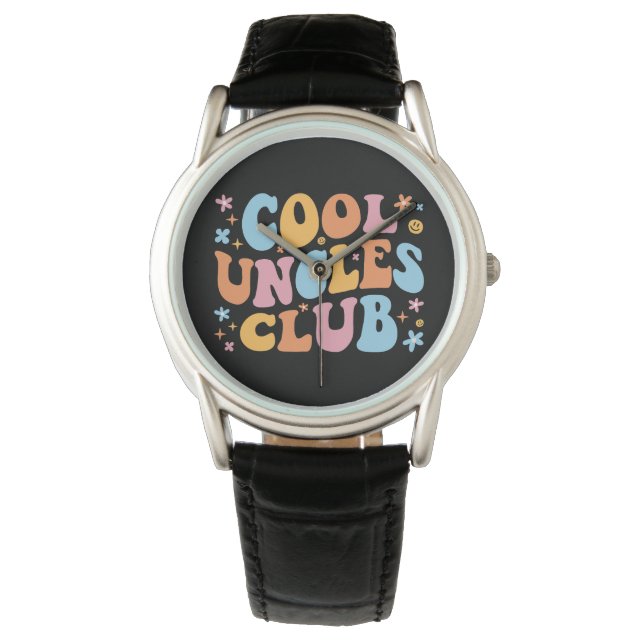Cool Uncles Club III Horloge (Voorkant)